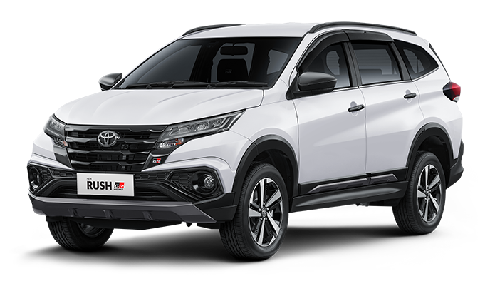 Toyota Rush tampak depan — rental SUV kompak Kendari